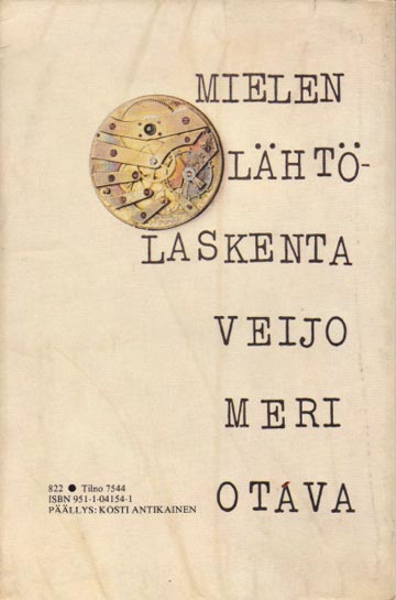 Veijo Meri: Mielen l&auml;ht&ouml;laskenta - takakansi